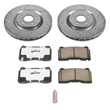 Power Stop 07-14 Ford Mustang Front Z26 Street Warrior Brake Kit K4547-26