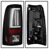 Spyder Chevy Silverado 1500/2500 99-02 Version 2 LED Tail Lights - Black ALT-YD-CS99V2-LED-BK 5081865