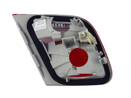 ANZO 2000-2003 BMW 3 Series E46 Taillights Red/Clear - Inner 221164