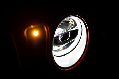 DV8 Offroad 2018+ Jeep Wrangler JL/Gladiator LED Projector Headlights HLCJL-01