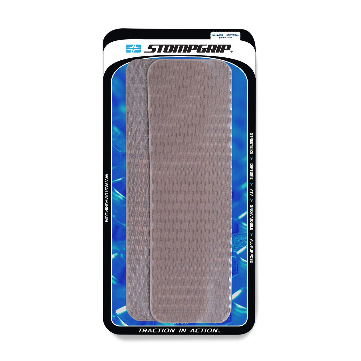 STOMPGRIP Tank Pad Kit Icon Clear/Black 55-14-0010H