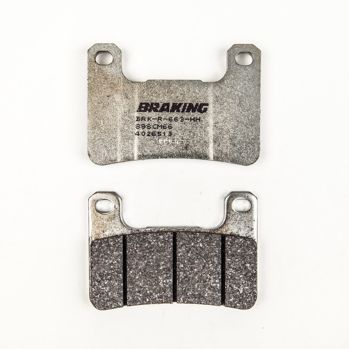 BRAKING Brake Pad Set Sintered High Performance 898CM66