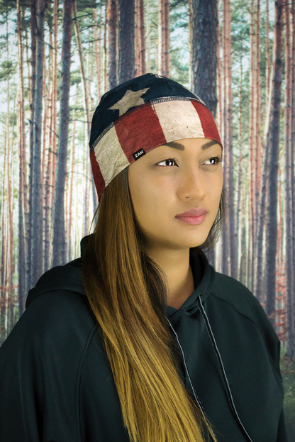 ZAN HEADGEAR SportFlex Beanie - Patriot WHLL408