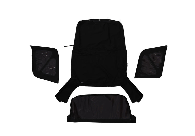 Rampage 95 - 98 Suzuki Sidekick Soft Top OEM Replacement - Black 98835R