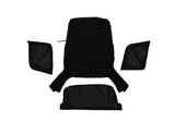 Rampage 95 - 98 Suzuki Sidekick Soft Top OEM Replacement - Black 98835R