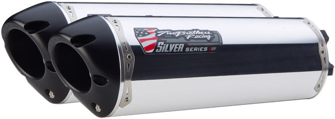 TBR M-2 Z1000 '10-13 S/O Al Dual Vale Silver 005-2720406DV-S