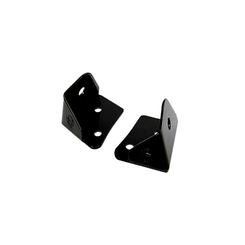 KC HiLiTES 07-18 Jeep JK A-Pillar Windshield Light Mount Bracket Set (Pair) - Black 7316