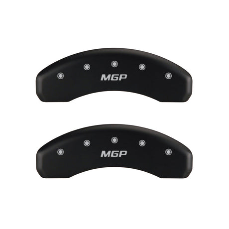 MGP 4 Caliper Covers Engraved Front & Rear MGP Red finish silver ch 15201SMGPRD