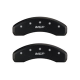 MGP 4 Caliper Covers Engraved Front & Rear MGP Red finish silver ch 15206SMGPRD
