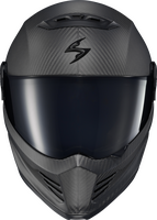 IN STOCK SCORPION EXO COVERT FX CARBON FULL FACE HELMET MATTE BLACK XL - 75-2431X