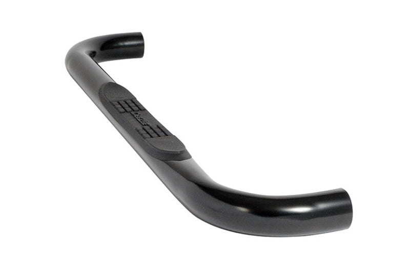 Deezee 14-19 Chevrolet Silverado Tubes - 3In Round Black Steel RegCab DZ 372511