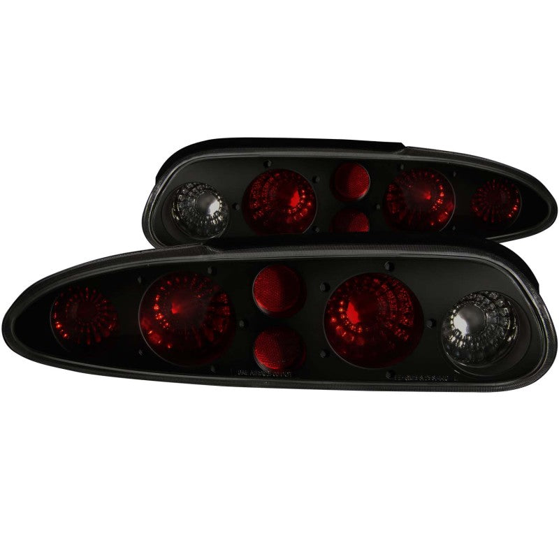 ANZO 1993-2002 Chevrolet Camaro Taillights Dark Smoke 221175