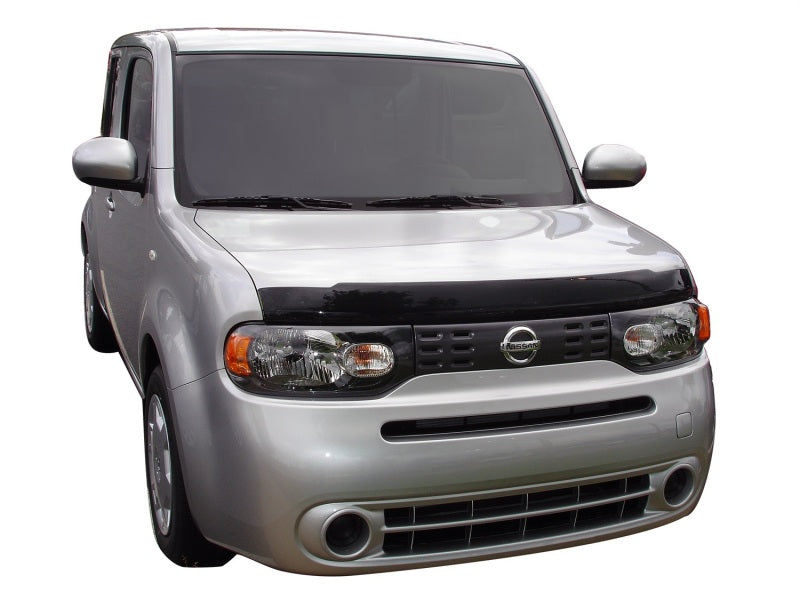AVS 09-15 Nissan Cube Aeroskin Low Profile Acrylic Hood Shield - Smoke 322019