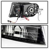 Spyder Jeep Grand Cherokee 99-04 Projector Headlights LED Halo LED Black Smoke PRO-YD-JGC99-HL-BSM 5078568