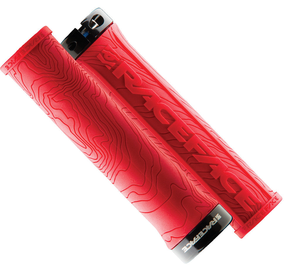 RACE FACE Half Nelson Lock-On Grips Red AC990060
