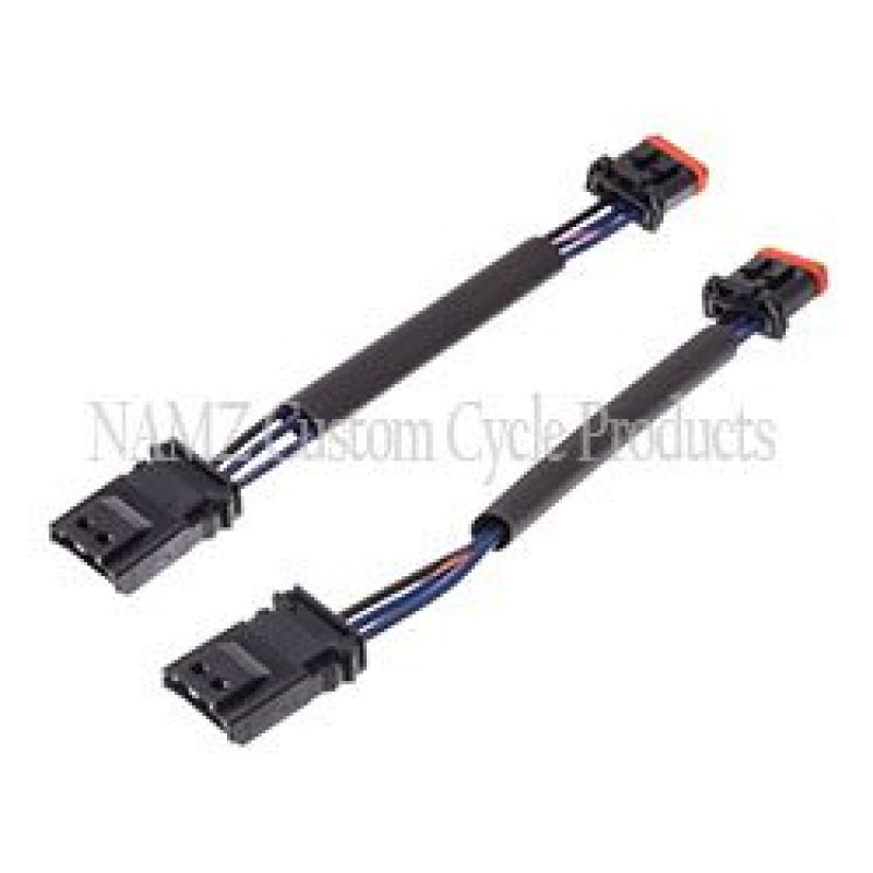NAMZ 16-23 V-Twin Softail (Except FLSTC/FLSTN) Plug-N-Play Front Turn Signal Extension 8in. NTSX-CB08