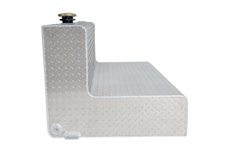 Deezee Universal Tanks - Auxiliary L-Shape Brite-Tread Aluminum (80 Gal) DZ 91767X