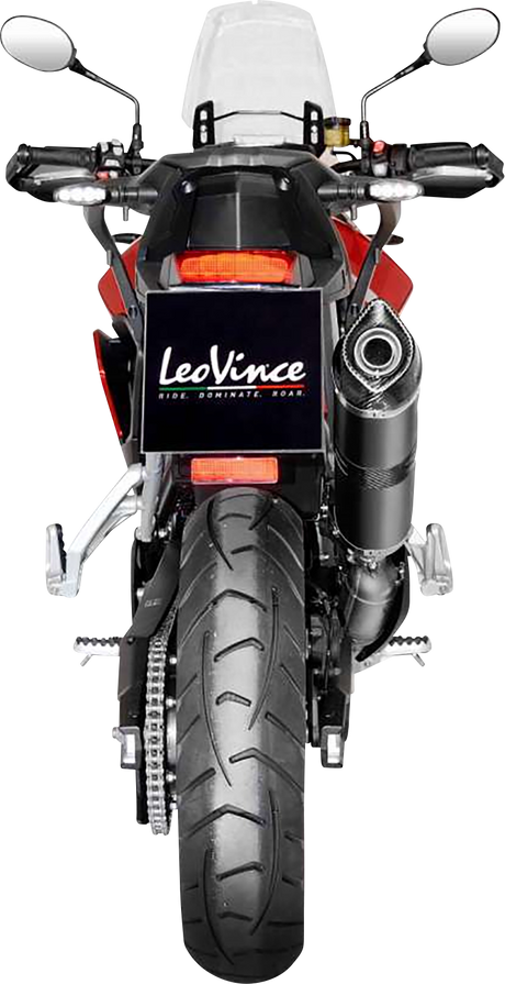 Silenciador deslizante LEOVINCE LV One Evo - Edición negra 14352EB