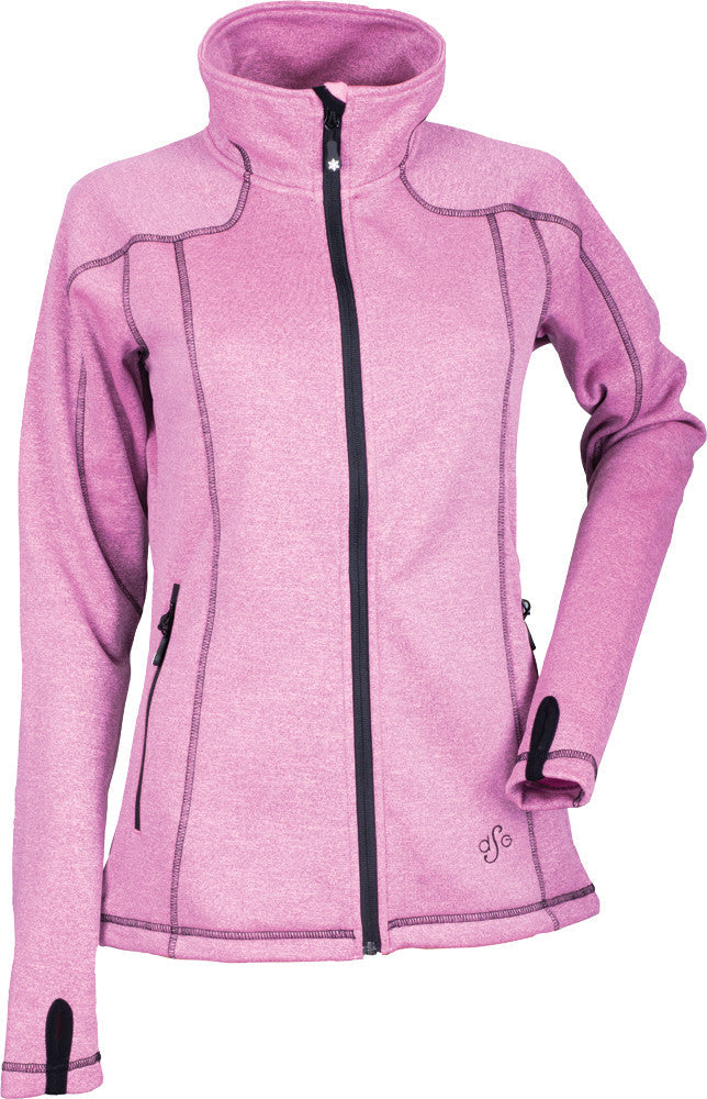 DSG Performance Fleece Pink Heather/Black Xl 35314