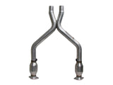 BBK 11-14 Mustang 3.7 V6 Short Mid X Pipe With Catalytic Converters 2-1/2 For BBK Long Tube Headers 1461