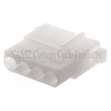 NAMZ AMP Mate-N-Lock 4-Position Female OEM Style Connector (HD 70292-89) NA-1-480424-0