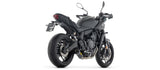IN STOCK Arrow 71095AKN Thunder Full Exhaust, Aluminum Dark for Yamaha MT-07 25-26