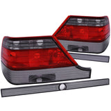 ANZO 1995-1999 Mercedes Benz S Class W140 Taillights Red/Smoke 221154