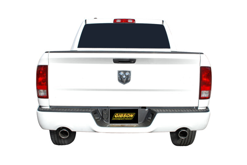 Gibson 11-18 Ram 1500 Big Horn 5.7L 2.5in Cat-Back Dual Split Exhaust - Stainless 66565
