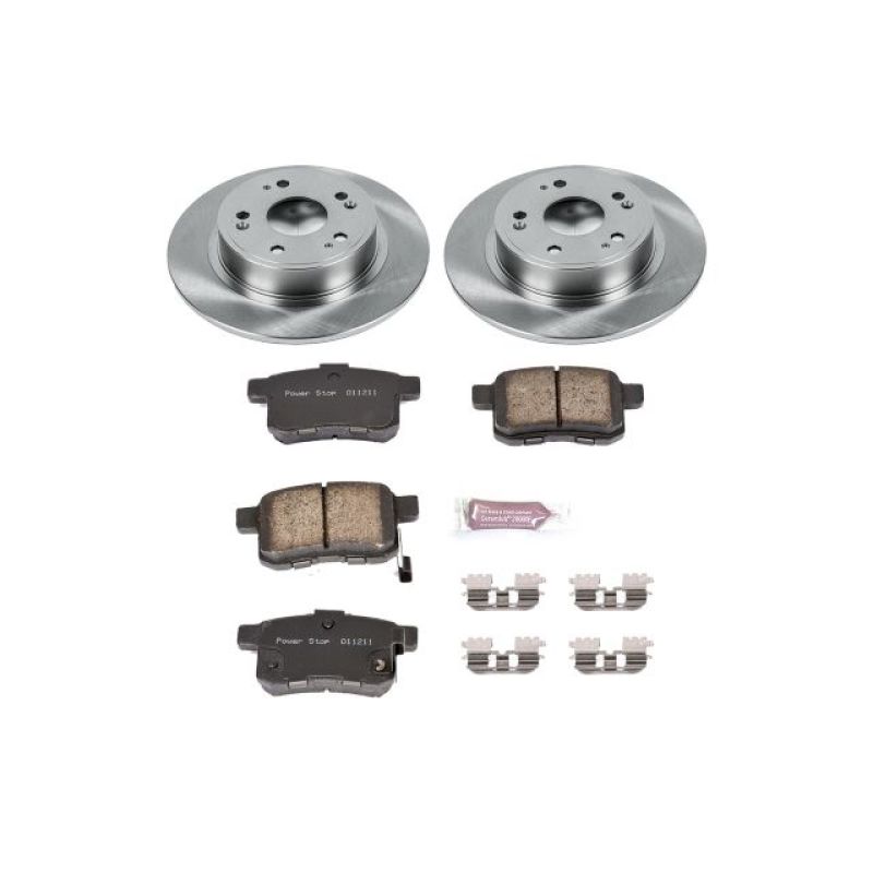 Power Stop 09-10 Acura TSX Rear Autospecialty Brake Kit KOE3127