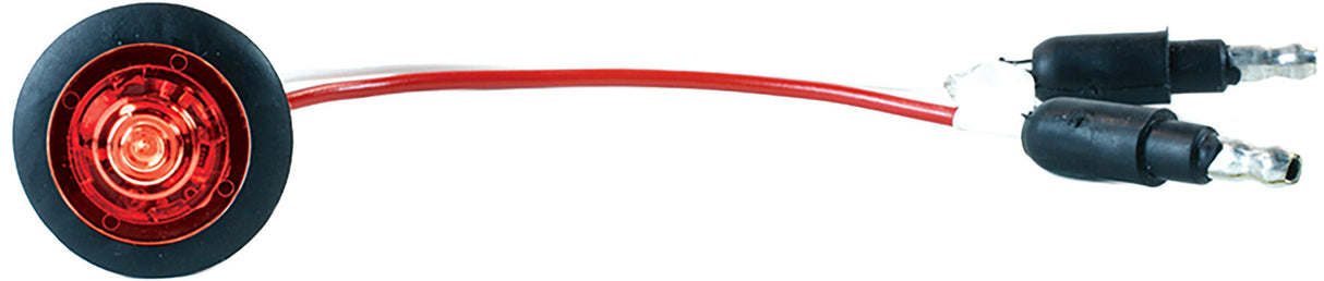 GROTE Micronova Round Led Red W/Grommet 49322