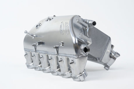 CSF BMW M2/M3/M4 S58 Comp &amp; Non-Comp (G8X) Charge-Air Cooler Manifold - Raw Billet 8233