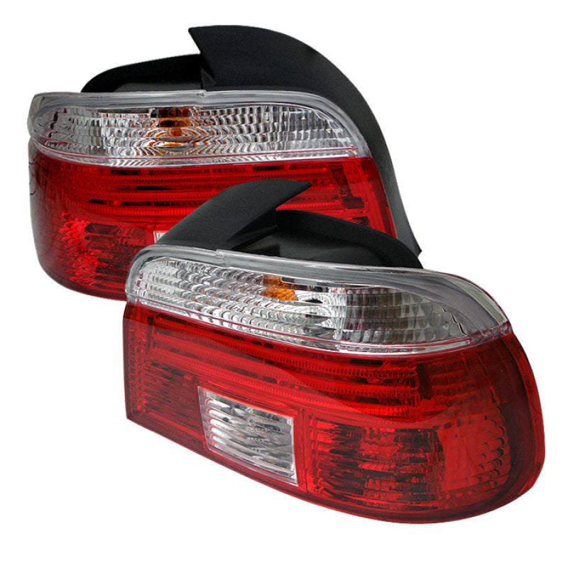 Xtune Bmw E39 5-Series 97-00 Tail Light Red Clear ALT-CI-BE3997-RC 5020574