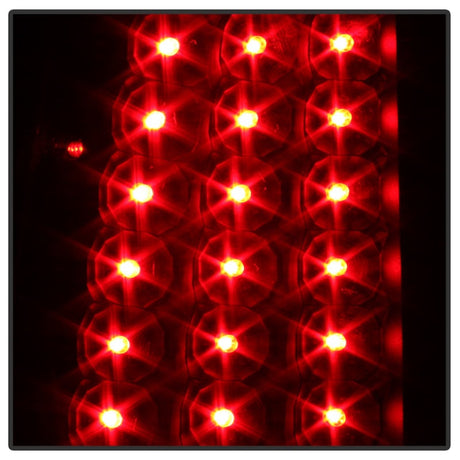 Xtune Chevy Silverado 1500/2500/3500 99-02 LED Tail Lights Black ALT-ON-CS99-LED-BK 5008817