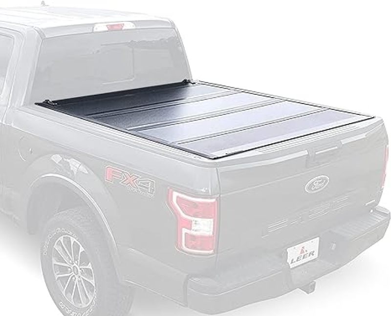 LEER 2017+ Ford Super Duty HF650M 6Ft9In Tonneau Cover - Folding 650400