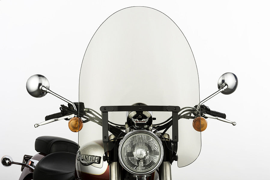 SLIPSTREAMER Ss30 Windshield Classic 22" Smoke/Black SS-30-22TQB