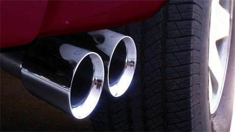 Corsa 02-06 Chevrolet Tahoe 5.3L V8 Polished Sport Cat-Back Exhaust 14232