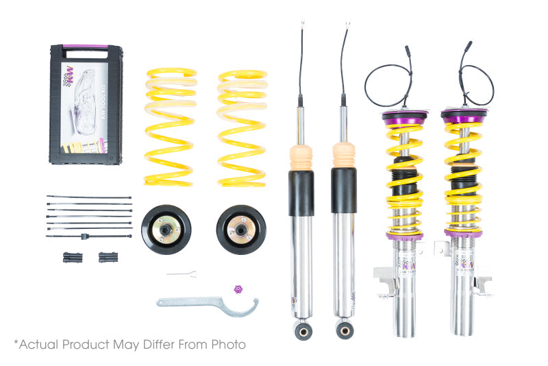 KW DDC Plug & Play Coilover Kit Volkswagen Golf VIII R w/ Electronic Dampers 39080059