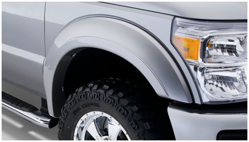 Bushwacker 11-16 Ford F-350 Super Duty Styleside Extend-A-Fender Style Flares 4pc - Black 20932-02