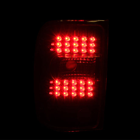 ANZO 2001-2011 Ford Ranger LED Taillights Black 311107