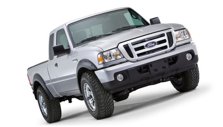 Bushwacker 93-11 Ford Ranger Styleside Pocket Style Flares 4pc 72.0/84.0in Bed - Black 21915-02