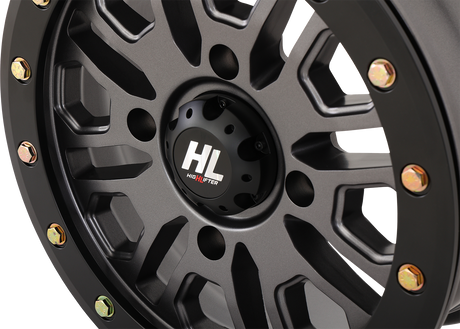 HIGH LIFTER Wheel - HL23 Beadlock - Front/Rear - Gun Metal Gray - 15x7 - 4/137 - 5+2 (+38 mm) 15HL23-1537