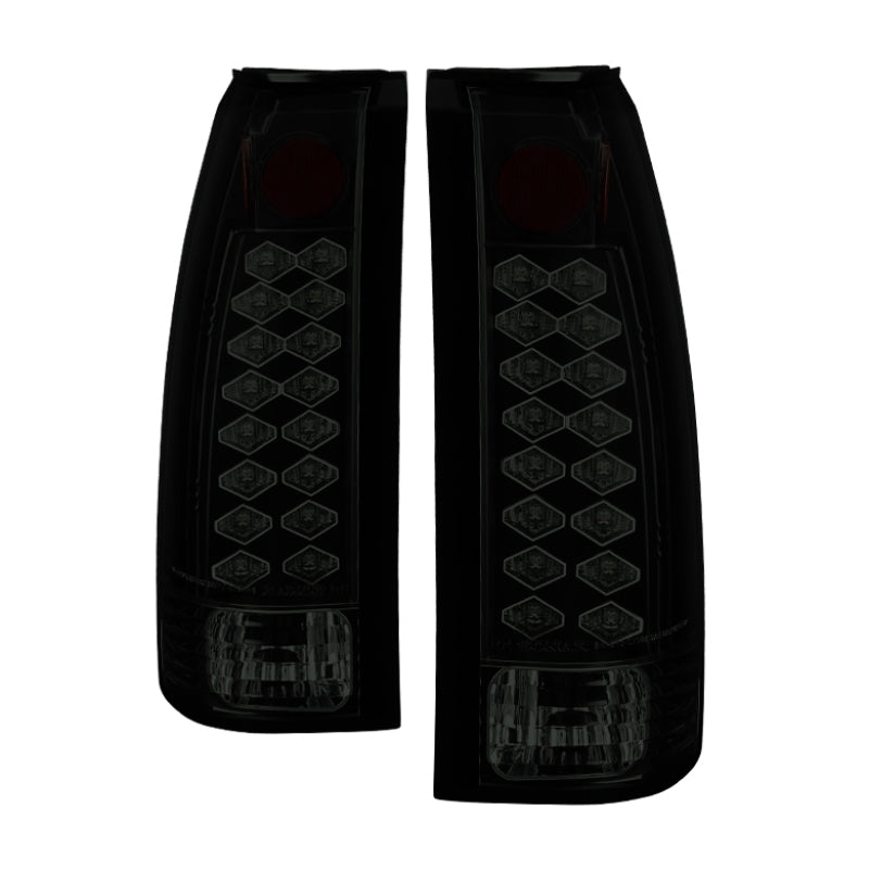 Spyder Chevy C/K Series 1500 88-98/GMC Sierra 88-98 LED Tail Lights Blk Smke ALT-YD-CCK88-LED-BSM 5077981