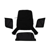 Rampage 95 - 98 Suzuki Sidekick Soft Top OEM Replacement - Black 98835R
