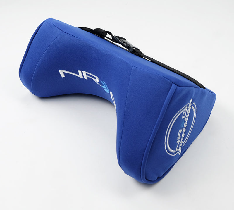 NRG Memory Foam Neck Pillow For Any Seats- Blue SA-001BL
