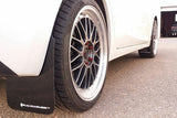 Rally Armor 2014+ Mazda3/Mazdaspeed3 UR Black Mud Flap w/ Red Logo MF31-UR-BLK/RD