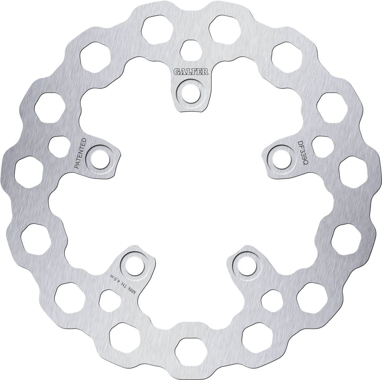 GALFER Brake Rotor Cubiq Fixed Rear DF339Q