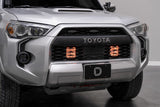 Diode Dynamics 14-23 Toyota 4Runner SS5 Stealth Grille LED 4-Pod Kit - Pro White Combo DD7544