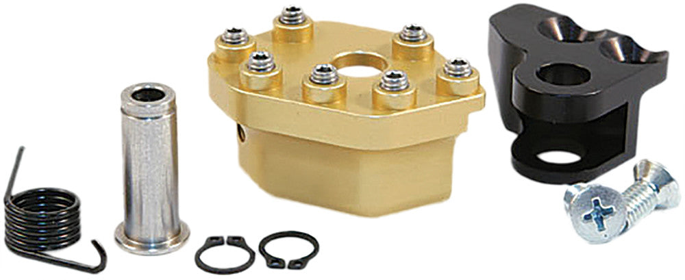 HAMMERHEAD Rotating Rear Brake Lever Tip Gold 02-0000-36-50