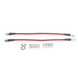 Power Stop 99-04 Ford Mustang Front SS Braided Brake Hose Kit BH00007