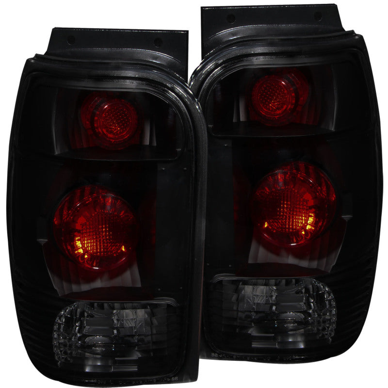 ANZO 1998-2001 Ford Explorer Taillights Dark Smoke 221186